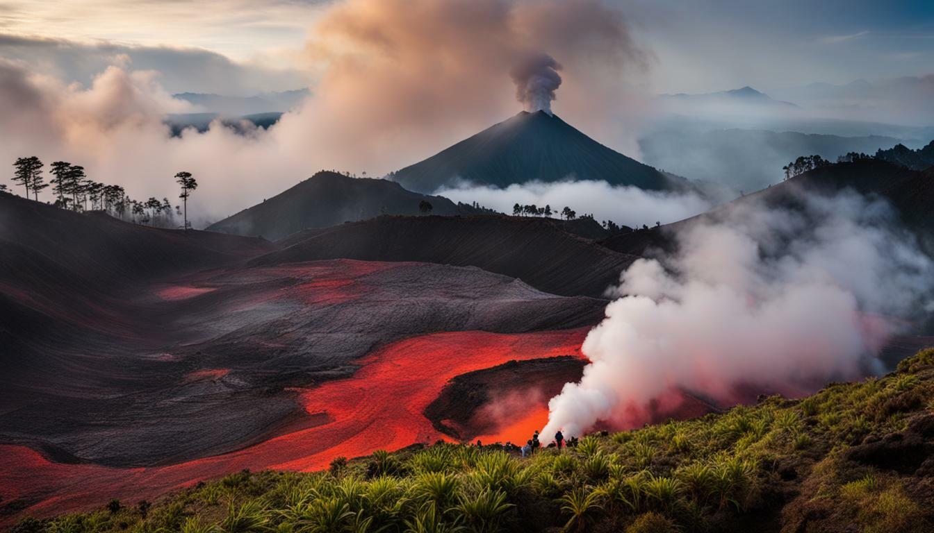 wisata kawah sikidang dieng