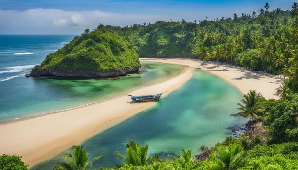 pemandangan indah pantai krakal