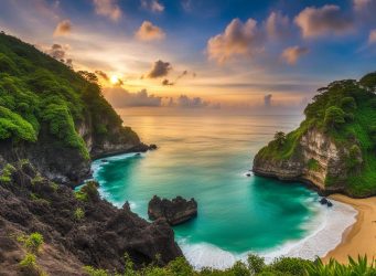 saat berwisata di pantai krakal yogyakarta